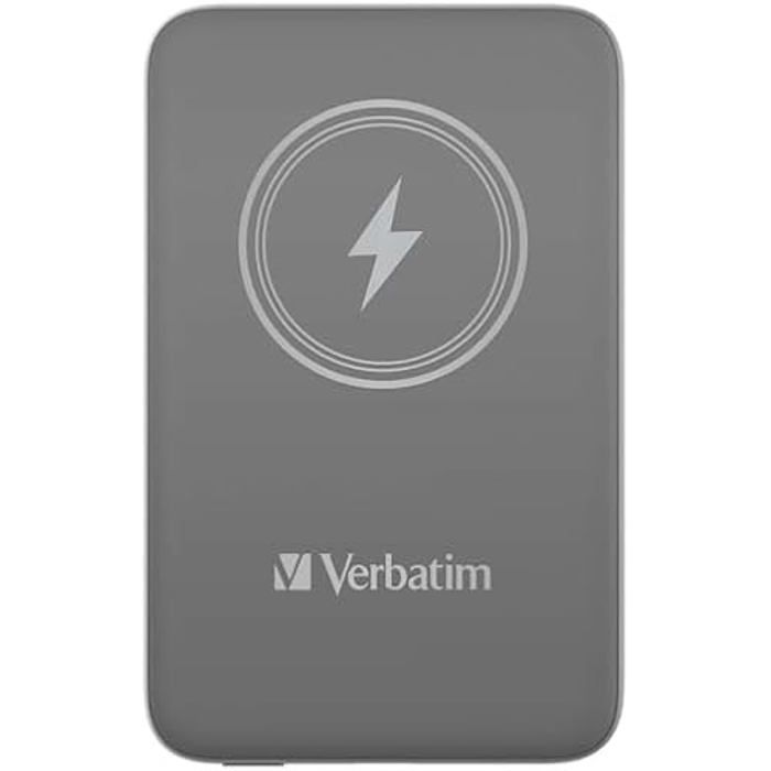 Charge n Go Magnetic Wireless Power Bank 10000 Grey