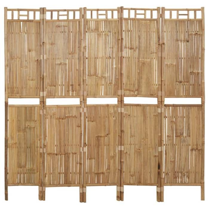 vidaXL Bambou 200x180 cm