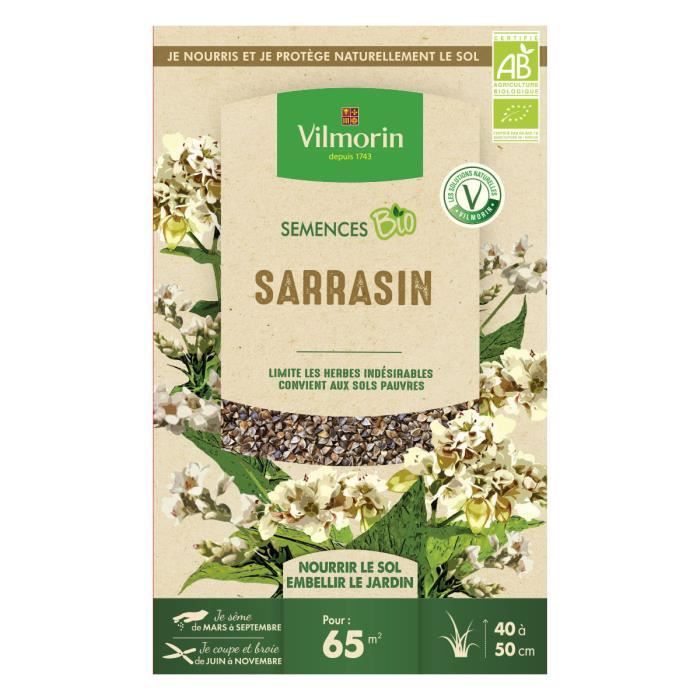 Graines de Sarrasin Bio , boite de 375 grs-