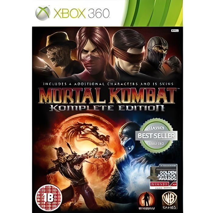 Warner Bros Mortal Kombat - Game Of The Year Edition (Xbox ...