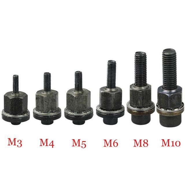 Embouts De Tête Pistolet à Rivets M3 - Kit Nez Et Mandrin Riveteuse Manuel