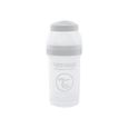 Biberon anti-colique Twistshake - 180 ml - Sans BPA - Blanc-1