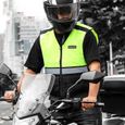 3xl - Gilet de moto réfléchissant, uniforme de travail de sécurité, gilets fluorescents, veste de moto haute-1
