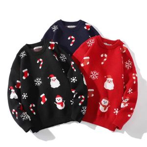 Pull Homme Manches Longues Thermique - Chaud Et Confortable - Style Décontracté - Pour Noël, Quotidien, Cadeau
