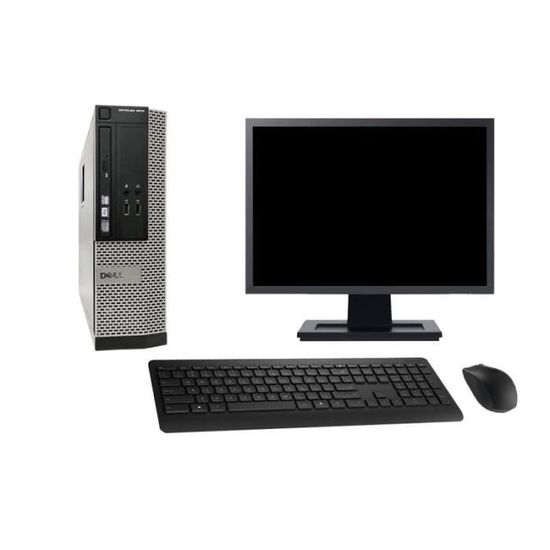 PC Dell Optiplex 3010 MT Reconditionné – I5-2400, 4Go RAM, 1To, Windows 10, WiFi
