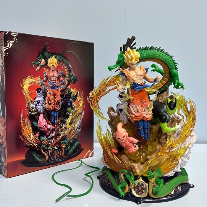 Figurine Dragon Ball Z En Résine - Hauteur Environ 19 Cm (Occasion)