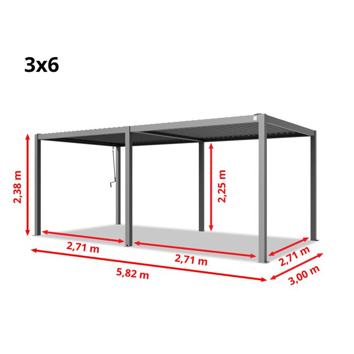 Pergola Lames Orientables En Aluminium