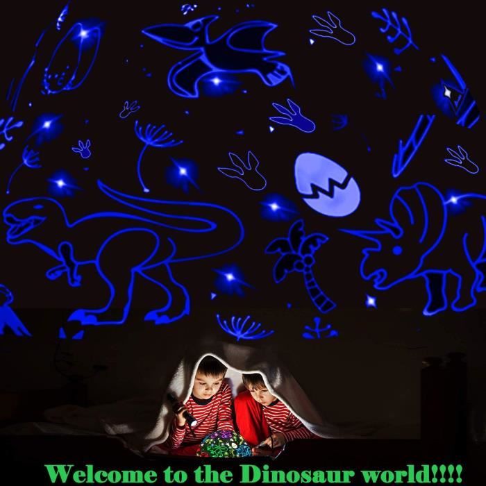 Lampe Torche Projecteur Animaux Pour Enfants - 3 Disques 24 Images - Jouet éducatif STEM - Dès 3 Ans