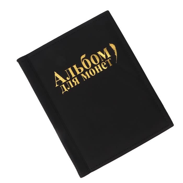 Livre de collection 10 pages 250 porte-médailles badge rangement album cadeau