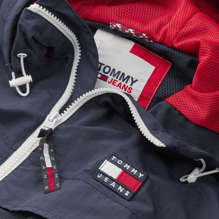COUPE VENT CHICAGO TOMMY JEANS TWILIGHT NAVY Cdiscount Pr t Porter
