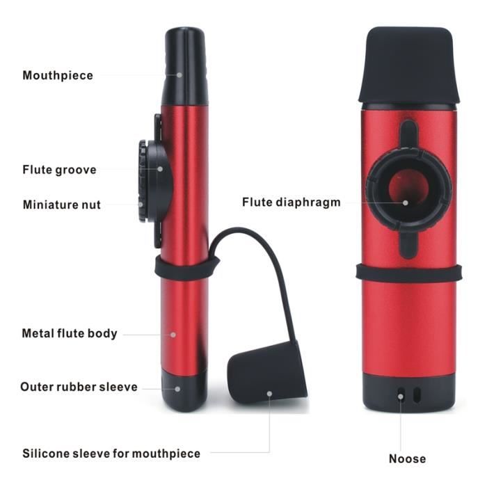 Kazoo En ABS - Instrument à Vent Ludique Pour Enfants Et Adultes, Son Unique