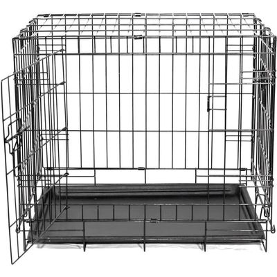 Cage Pour Chien Ebo Noir S 61x43x50cm - Cage en métal Chien