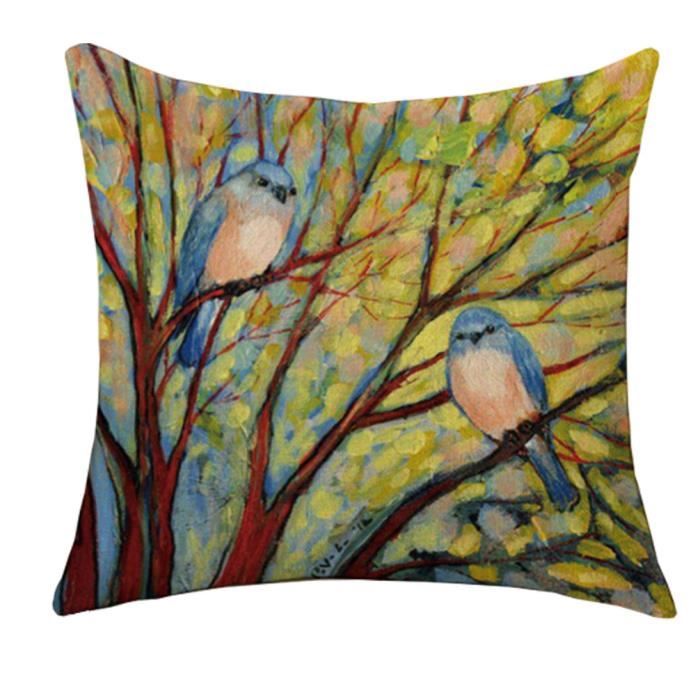 Nunubee Coton Taies D'oreiller Standard Housses De Coussin