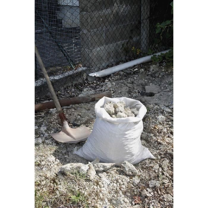 LOT De 10 Sacs à Gravats 95x55 Cm - Neufs En Polypropylène Résistant