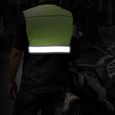 3xl - Gilet de moto réfléchissant, uniforme de travail de sécurité, gilets fluorescents, veste de moto haute-3