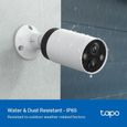 Caméra Surveillance WiFi Exterieure sans fil sur batterie - Tapo C420S1- QHD 4MP - Autonomie de 180j - Vision nocturne - IP65-3