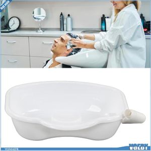 Bac à Shampoing Portable Ovale Noir - Bac Pour Laver Les Cheveux à Domicile - Gads