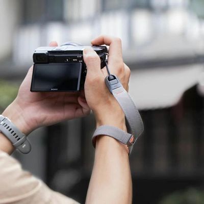 Sangle D'appareil Photo En Nylon - Longueur 116 Cm - Boucles Rapides - Pour Reflex Et Hybrides - Confortable