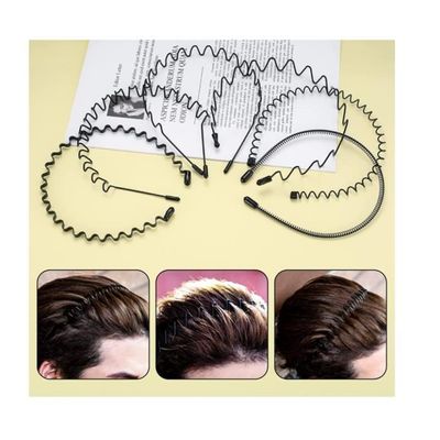 Anneaux à Cheveux élastiques Motif Vache - Lot De 2, Taille 33x5 Cm - Pour Coiffures Sucrées Et Décontractées