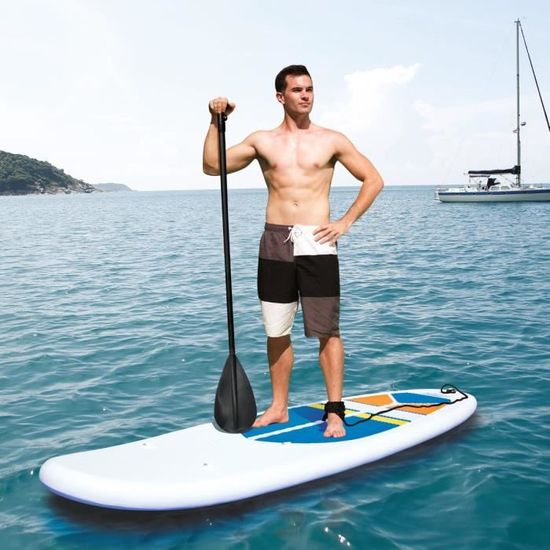 Paddle gonflable SUP et kayak White Cap 305 x 81 x 10 cm