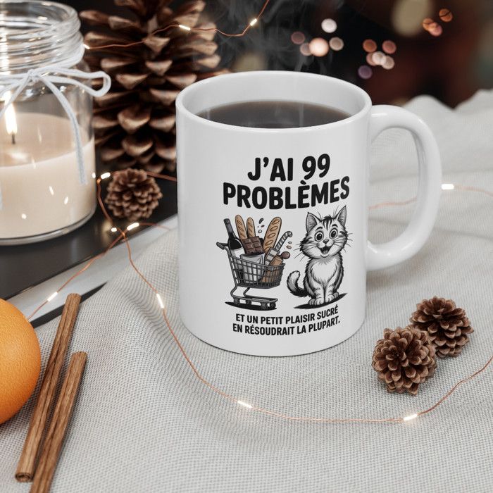 Mug humoristique personnalisé cadeau anniversaire Noël