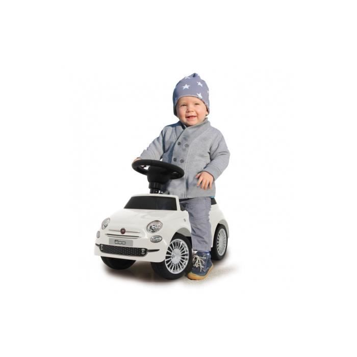 Voiture à Pousser Sons Push-Car Fiat 500 Jamara - Licence Officielle, Sons, Klaxon, Coffre Voiture à Pousser Sons Push-Car Fiat 500 Jamara - Licence Officielle, Sons, Klaxon, Coffre