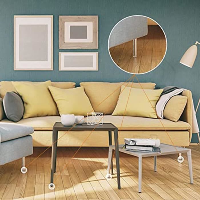 Coussinets de meubles, coussins de meubles pour planchers de bois franc,  Coussinets de meubles en feutre auto-adhésifs - Cdiscount Bricolage
