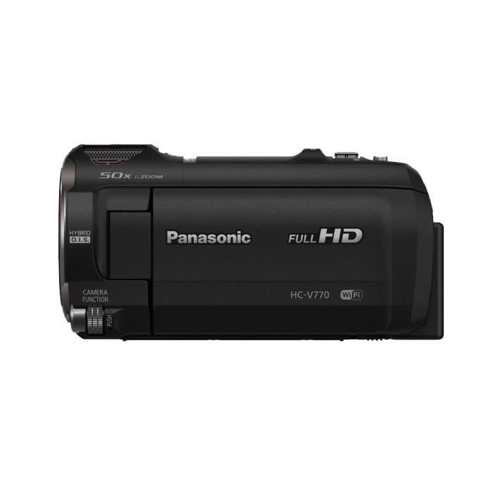PANASONIC HC-V770 Caméra Full HD WiFi NFC 5.1 surr - Cdiscount