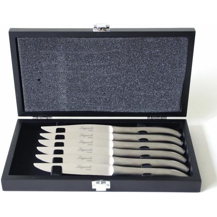 Coffret de 6 Couteaux LAGUIOLE forgés