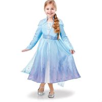 Déguisement Princesse Elsa - DISNEY - Fille - Bleu - À partir de 3 ans