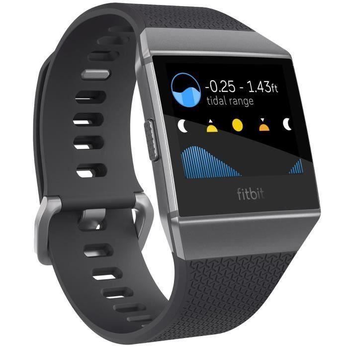 FITBIT IONIC Montre connectée pour l'activité et le sport - Gris Graphite