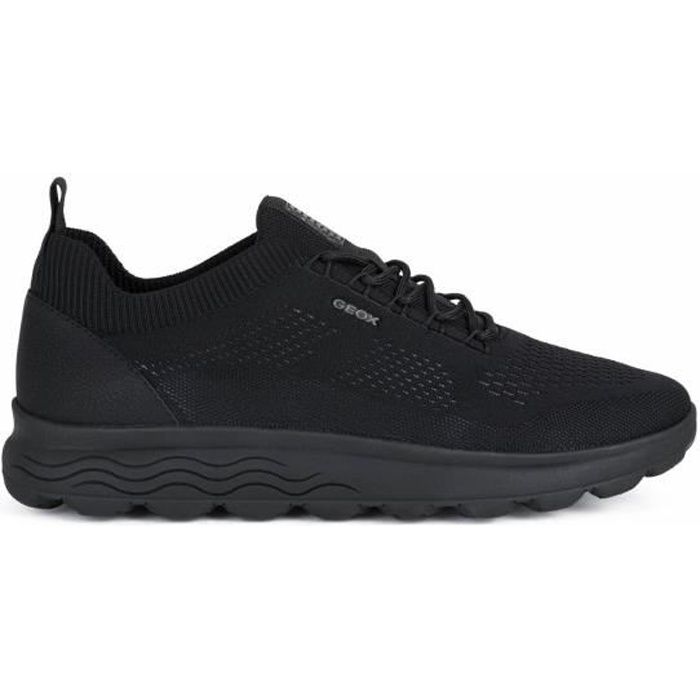 Sneakers - GEOX - U Spherica A Knitted - Lacets - Noir - Homme