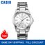 Casio montre femmes montres top marque de luxe 30 étanche Quartz montre femmes dames cadeaux horloge sport reloj relo Silver/black, - Achat/vente montre Femme Acier - Cdiscount