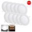 10 Spot Led Panel Encastrable 3w Blanc Froid 6000k