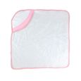 Maison de Poupées Blanc Fil Porte-Serviettes Rack /& Rose /& Blanc Serviettes Salle de bain meubles