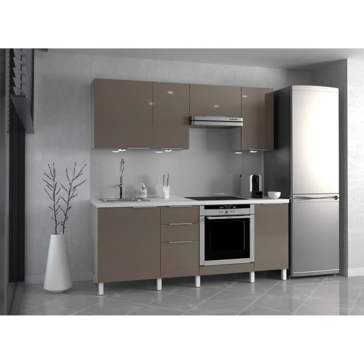 Cuisine Couleur Taupe Achat Vente Pas Cher