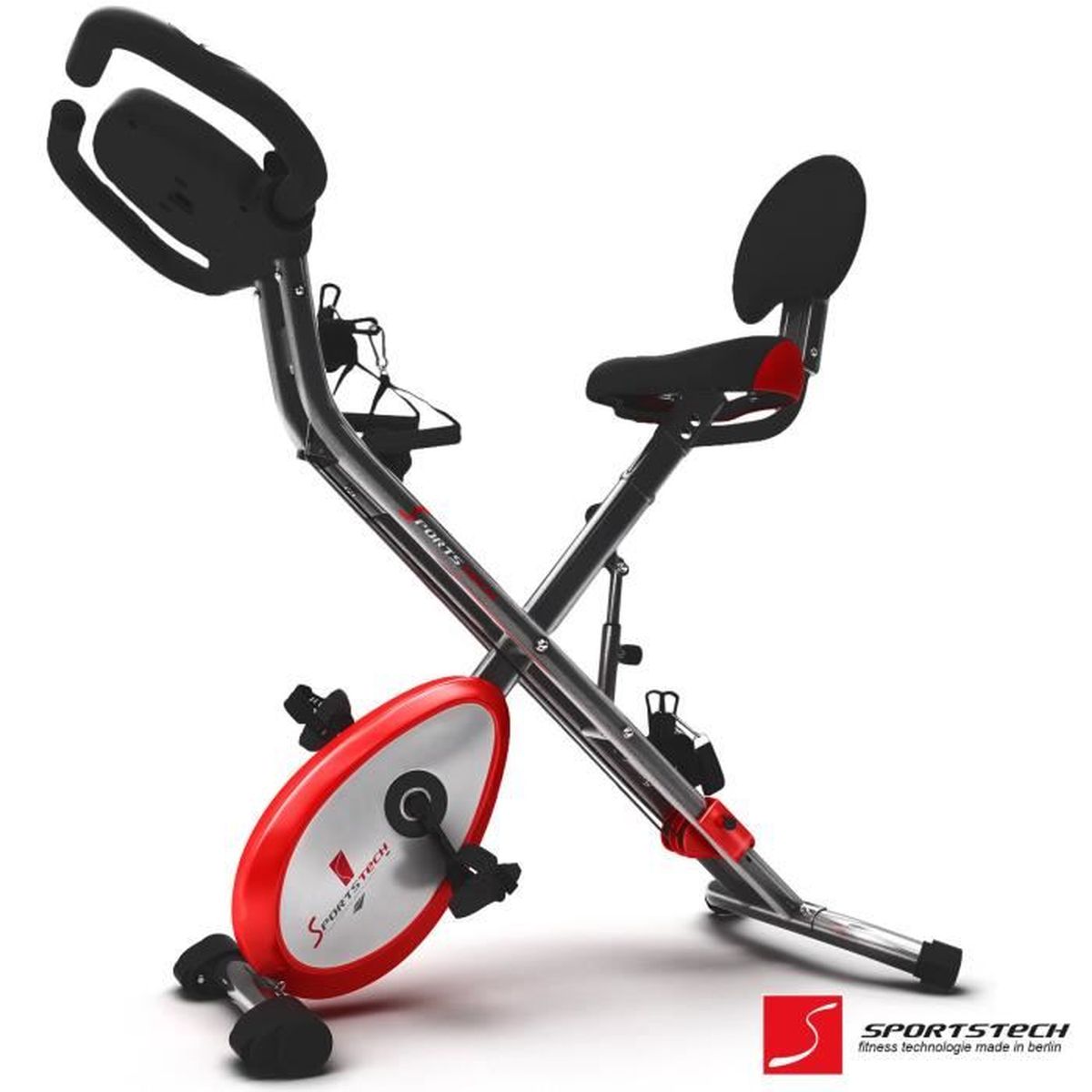 Velo D Appartement 4 In 1 F Bike X150 Ergometre Pliable Interieur Dossier Cordes Traction Dual Training Poids Inertie 4 Kg Compact Prix Pas Cher Cdiscount