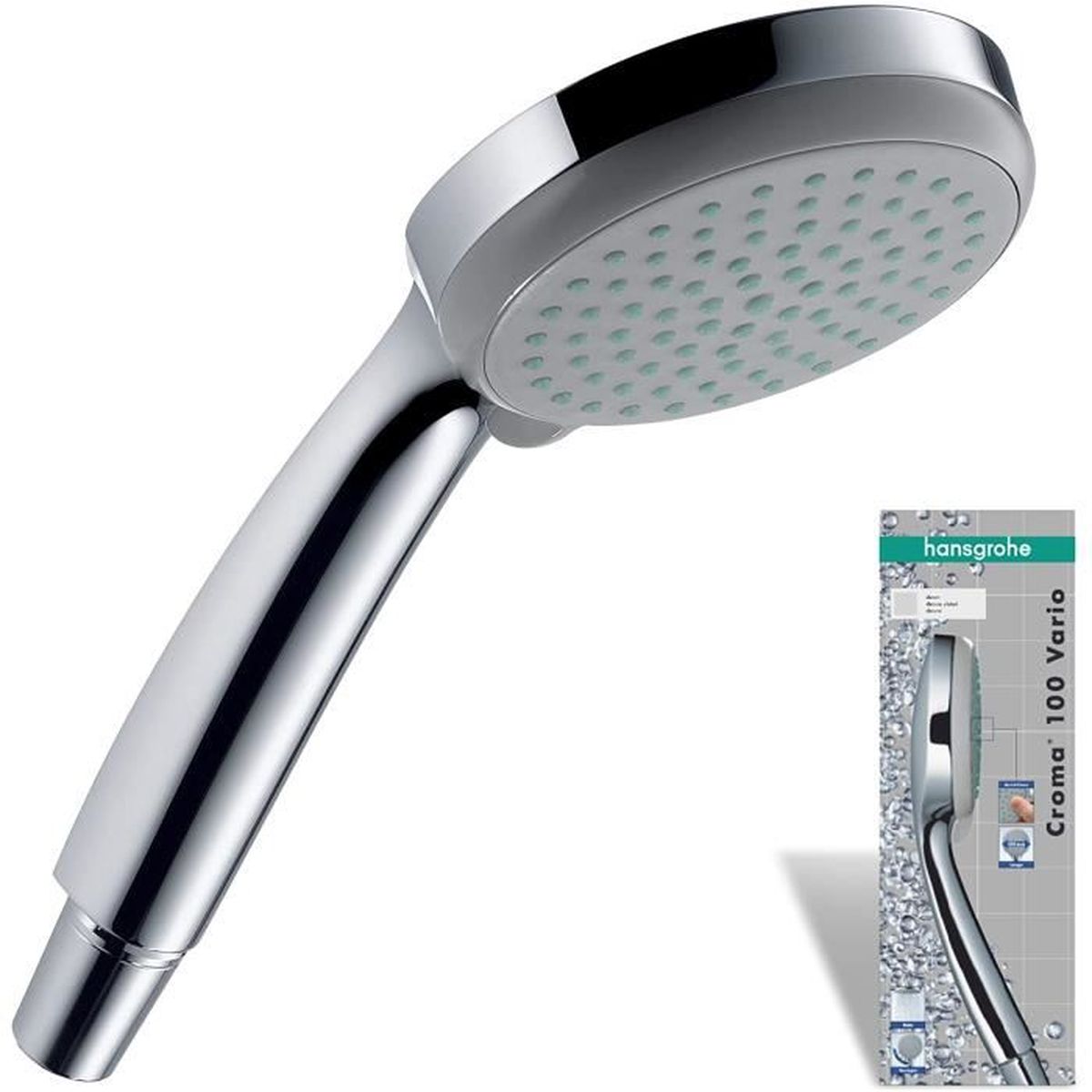 Hansgrohe Hansgrohe Douchette Pommeau de douche Croma 100 4 jets d'Intensité Variable Ant 