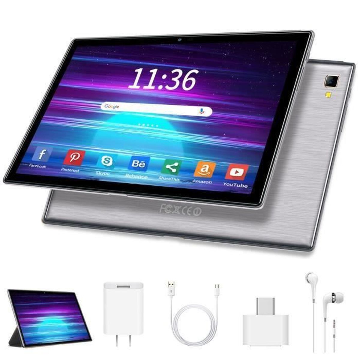 4G LTE Tablette Tactile 10.1 "Android 9.0-Octa