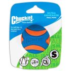 CHUCK IT CHUCKIT! Ultra squeaker Balle avec sifflet S en caoutchouc Ø 5cm - Pour chien