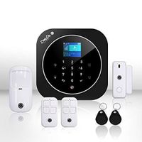 Dadvu DV 2AT – Système d'alarme maison, kit sans fil, wifi, transmetteur téléphonique, 100 zones, application Smart Life (Google