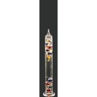 Thermometre Galileo, verre, 44 cm      