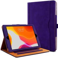Étui Housse de Protection Support Violet pour Tablette Apple iPad 9 10.2 (2021)