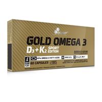 OLIMP SPORT NUTRITION "NOUVEAU" Gold Omega-3 D3+K2 Sport Edition 60 Capsules