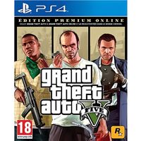 Jeu PS4 Rockstar Games GTA V Edition Premium • Jeux PS4 • Playstation