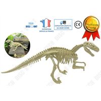 TD® squelette dinosaure à assembler jouet réaliste fouille archeologique enfant fossiles fille garçon tyrannosaure construction