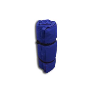 FUTON Futon Portable Bleu, 200x80x4 cm