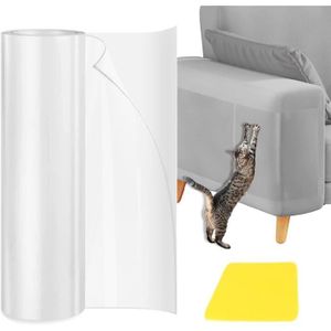 Film de protection autocollant pour meubles anti-griffes de chat