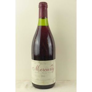 VIN ROUGE mercurey françois martenot rouge 1986 - bourgogne