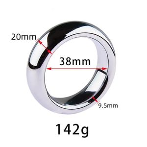 Cockring (anneau De Pénis) En Acier - Diamètre 20mm - Marque RougeCuir - Neuf - Sans Phtalate